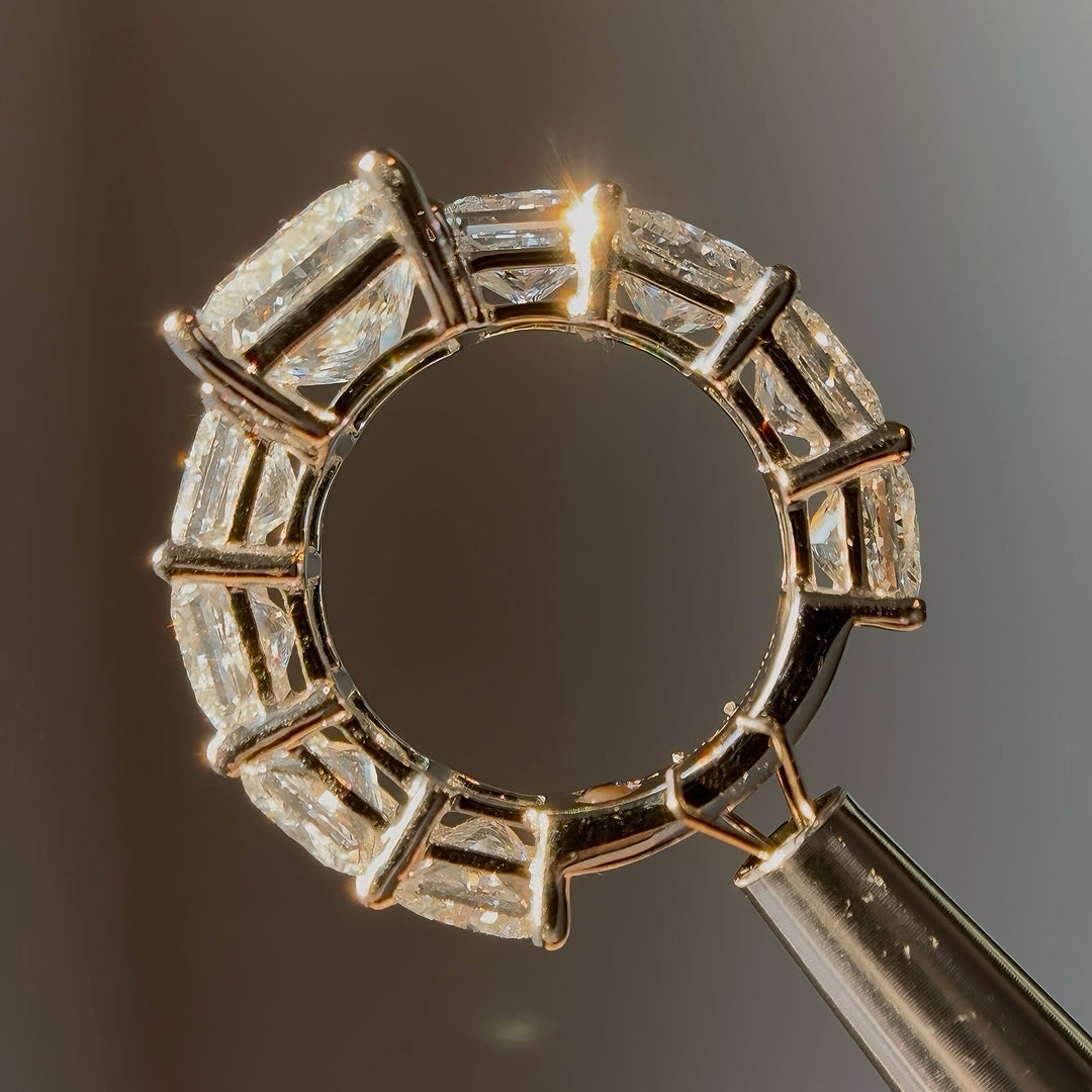 4.00ct Princess Lab-Grown Diamond Solitaire Ring, "The Empire"