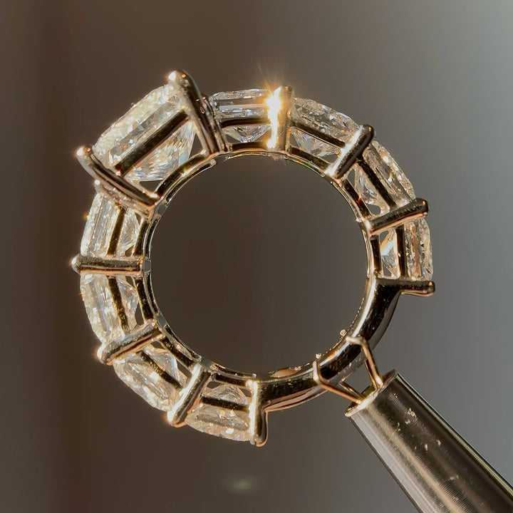 4.00ct Princess Lab-Grown Diamond Solitaire Ring, "The Empire"