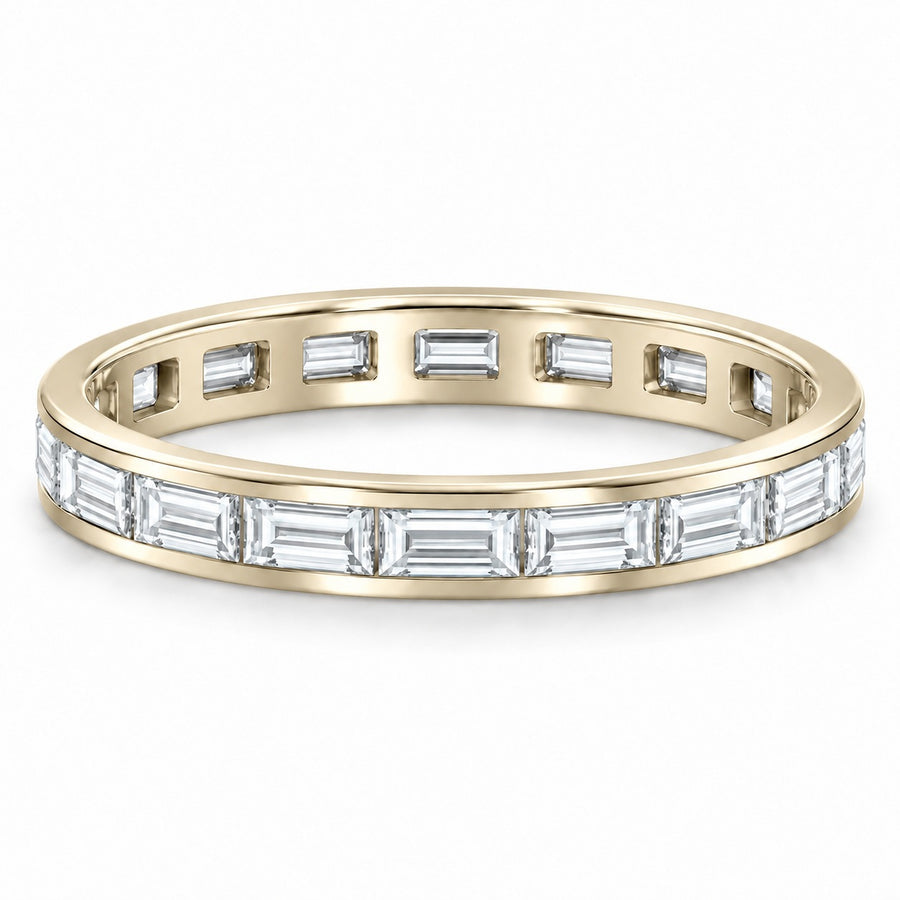 Baguette Lab-Grown Diamond Eternity Band (1.5–2.5ctw)
