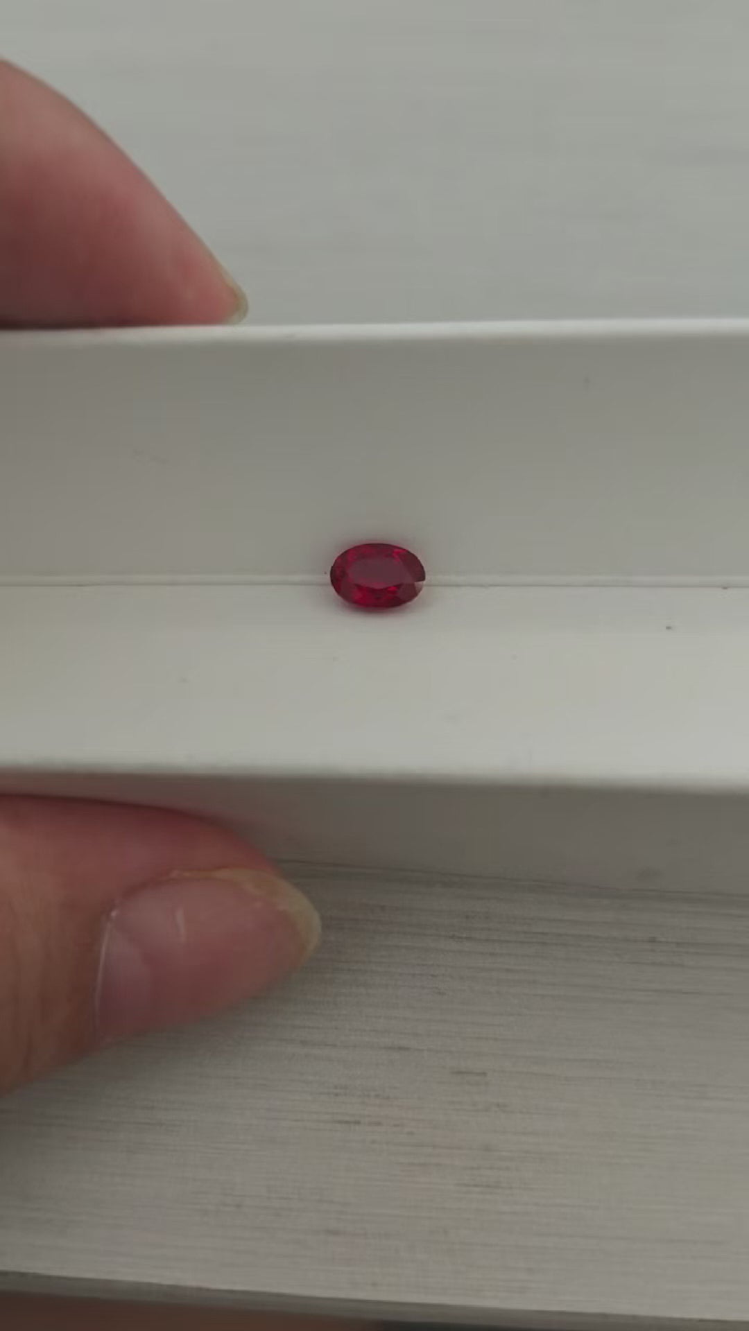Deposit – Custom Lab Ruby Ring for Mary Joe