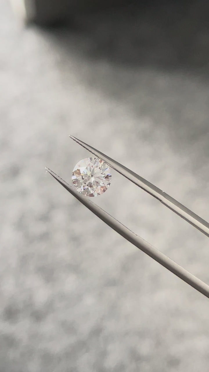10% Deposit – Custom 1.02 ct Round Diamond “Lotus Lace” Engagement Ring 💎