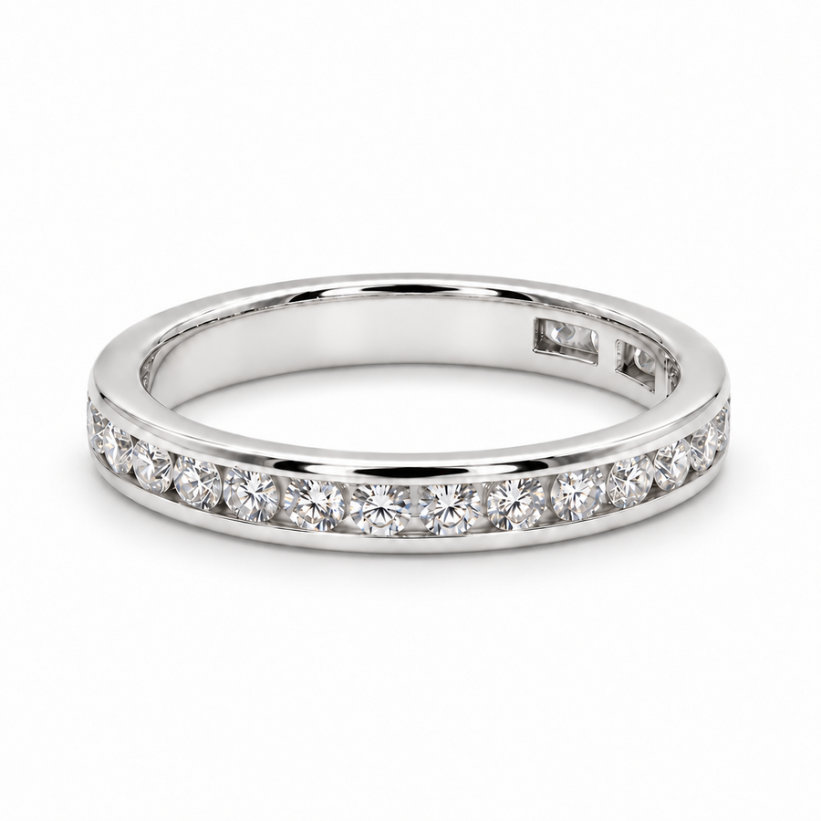 3mm Channel-Set Diamond Eternity Band (3mm, 1.50ctw)