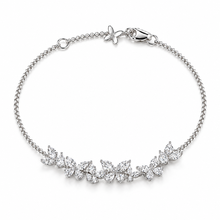 The Jardin Bracelet — 6ctw Butterfly Lab Diamonds