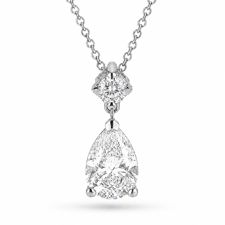 Lumière Drop — 1.00ct Pear Lab-Grown Diamond Pendant