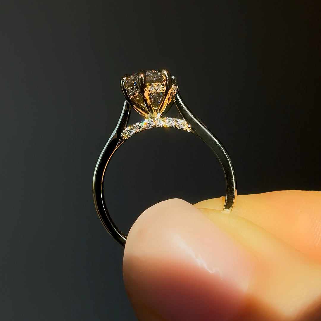 3.00ct Marquise Lab-Grown Diamond Ring, "The Aurora"