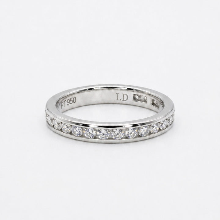 3mm Channel- Set Diamond Eternity Band (3mm, 1.50ctw)
