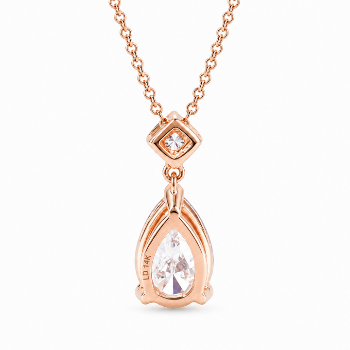 Lumière Drop — 1.00ct Pear Lab-Grown Diamond Pendant
