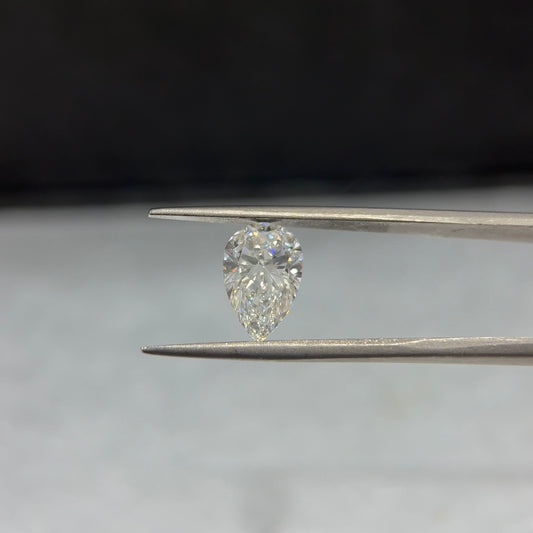 Customized™ Toi Et Moi 2.10ct Pear and 1.50ct Heart Diamond Ring in 14K Solid White Gold (CAD Deposit)