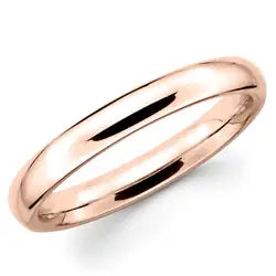 Men's and Women's Wedding Band Ring in 14K Solid Yellow/White/Rose Gold