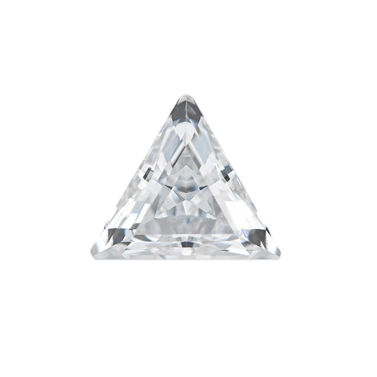 Triangle Cut White Moissanite Loose Stone - Luther's Diamonds