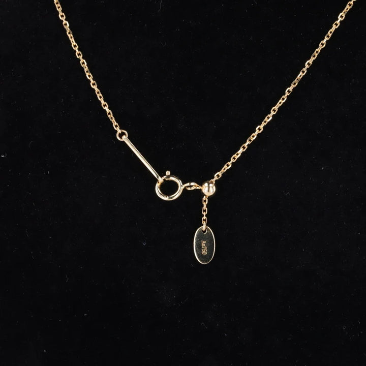 6.5*6.5mm Heart Cut Moissanite Pendant Necklace in 14K Solid Yellow Gold