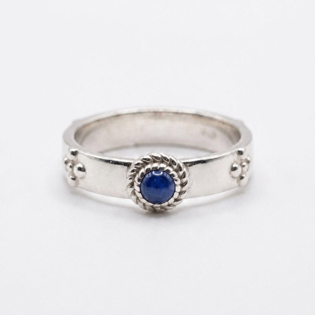 "Calcifer’s Bond" - Ruby/Sapphire Band, 3.5mm