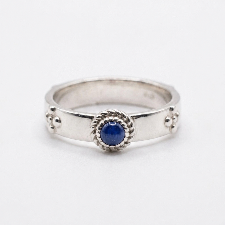 "Calcifer’s Bond" - Ruby/Sapphire Band, 3.5mm