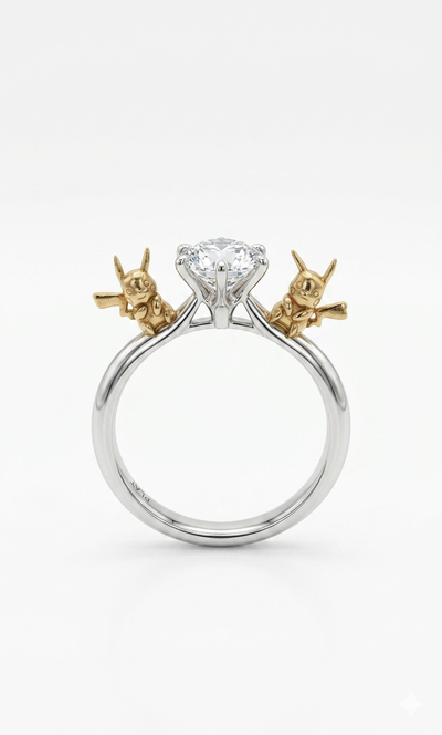Pikachu Character Ring