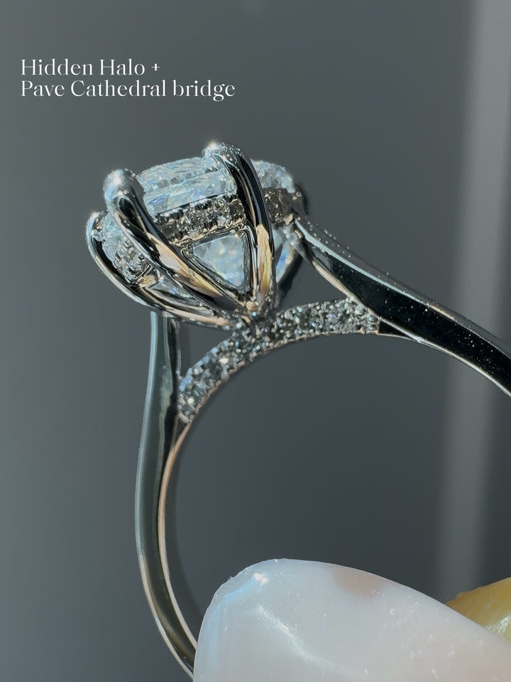 3.00ct Marquise Diamond Classic Solitaire Ring, "The Aurora"