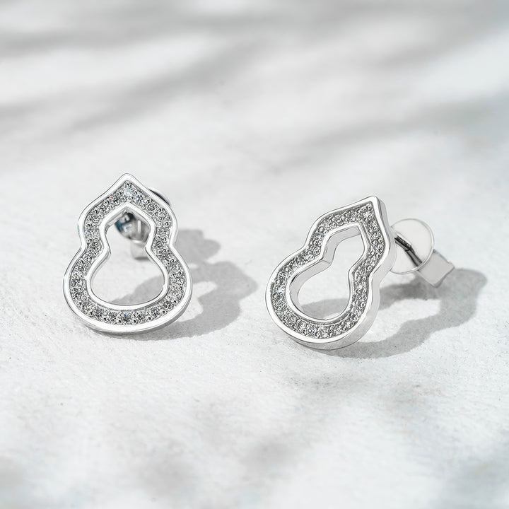 Elara Openwork Diamond Earrings