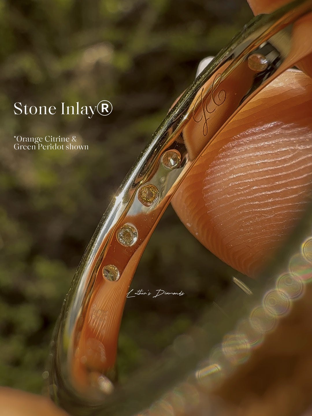 Hand-Carved Diamond Vintage Band (3mm)