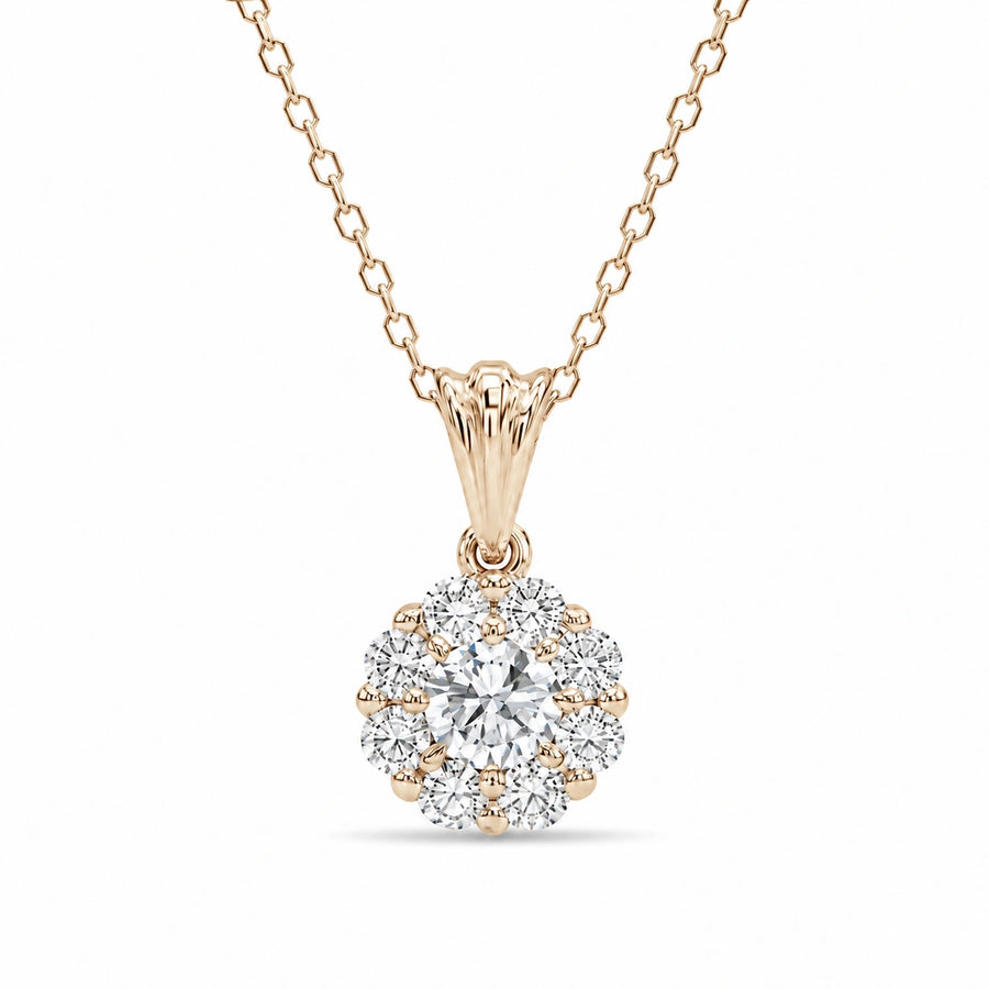 Daisy Lab Diamond Pendant — 0.30ctw