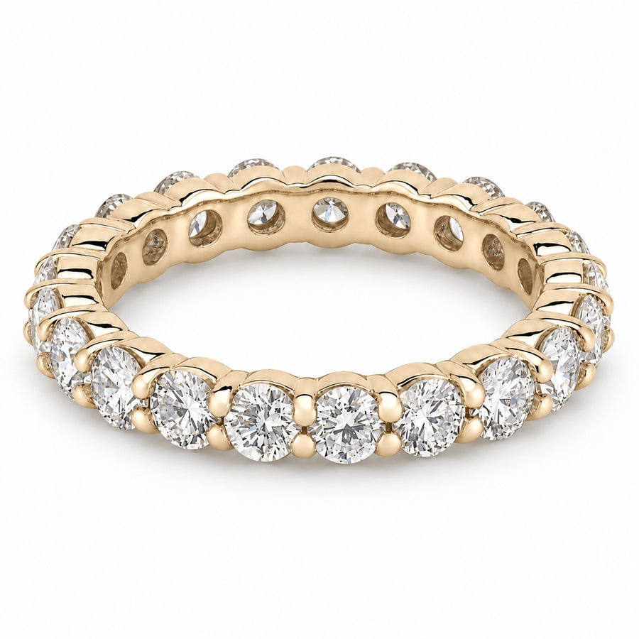 Classic Round Lab-Grown Diamond Eternity Band (2–4.5ctw)