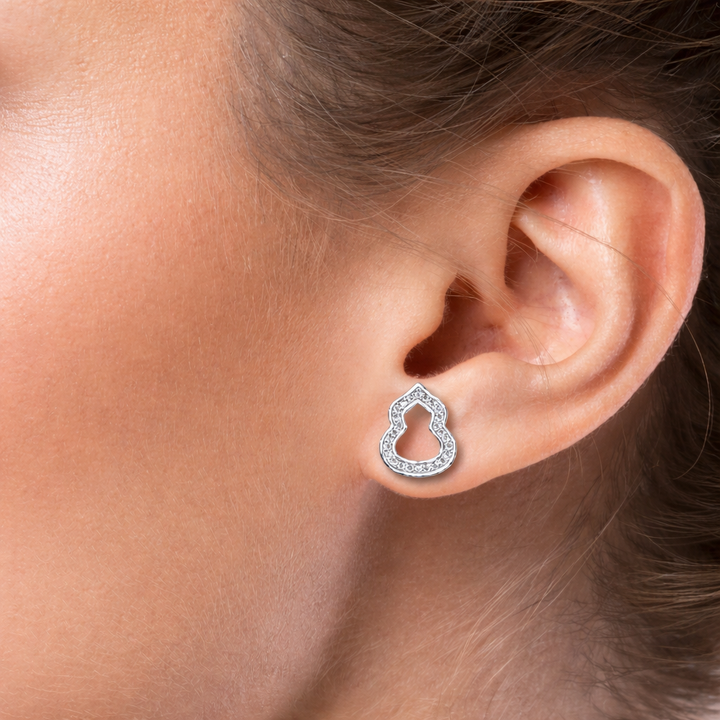 Elara Openwork Lab Diamond Earrings