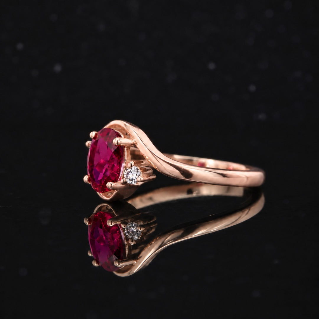 The Briar in 14K rose gold, view 2