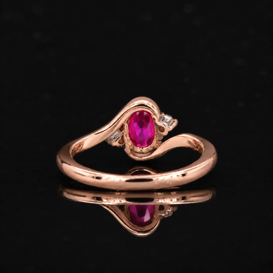 The Briar in 14K rose gold, view 4