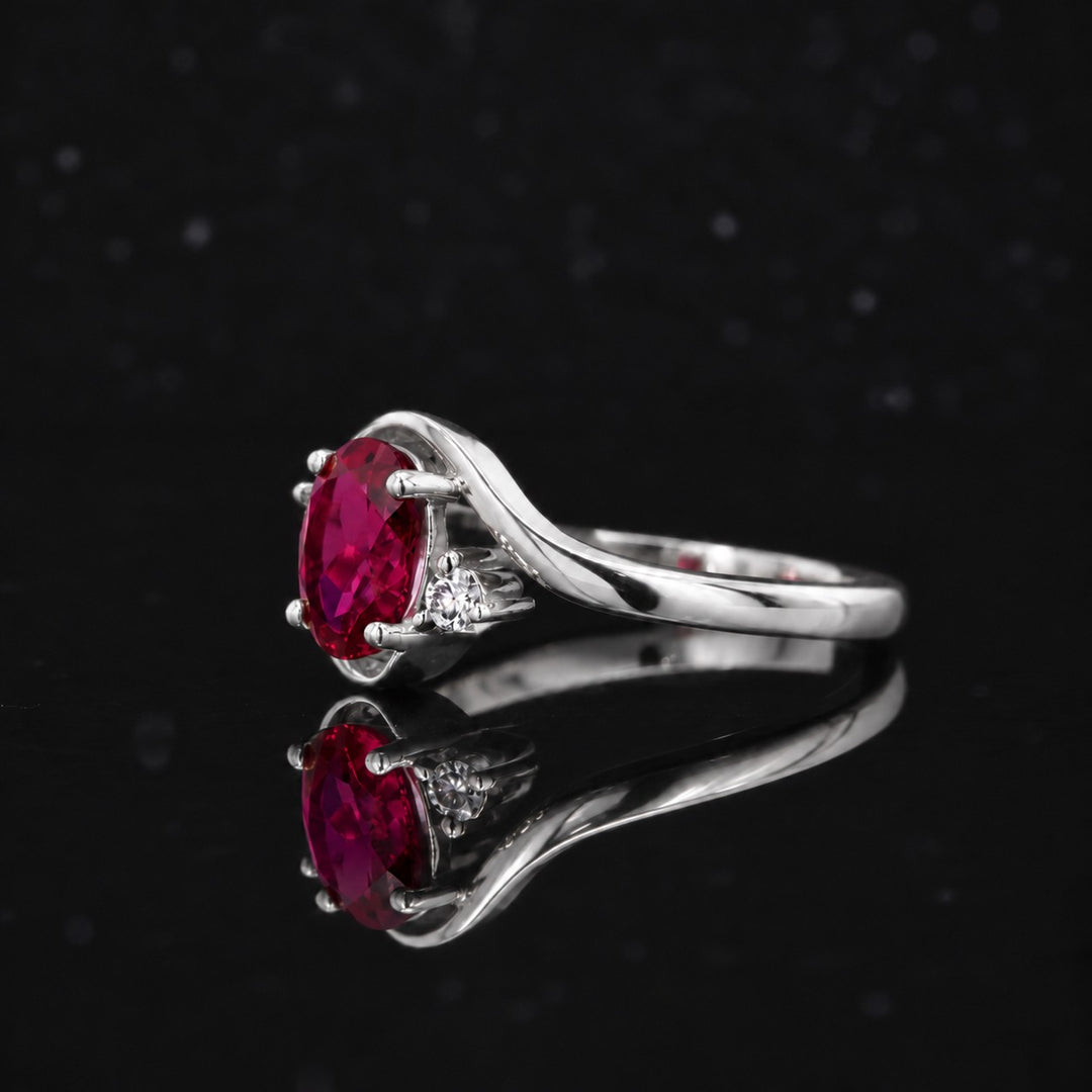The Briar in 14K white gold, view 2