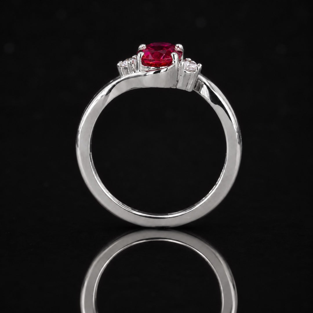 The Briar in 14K white gold, view 3