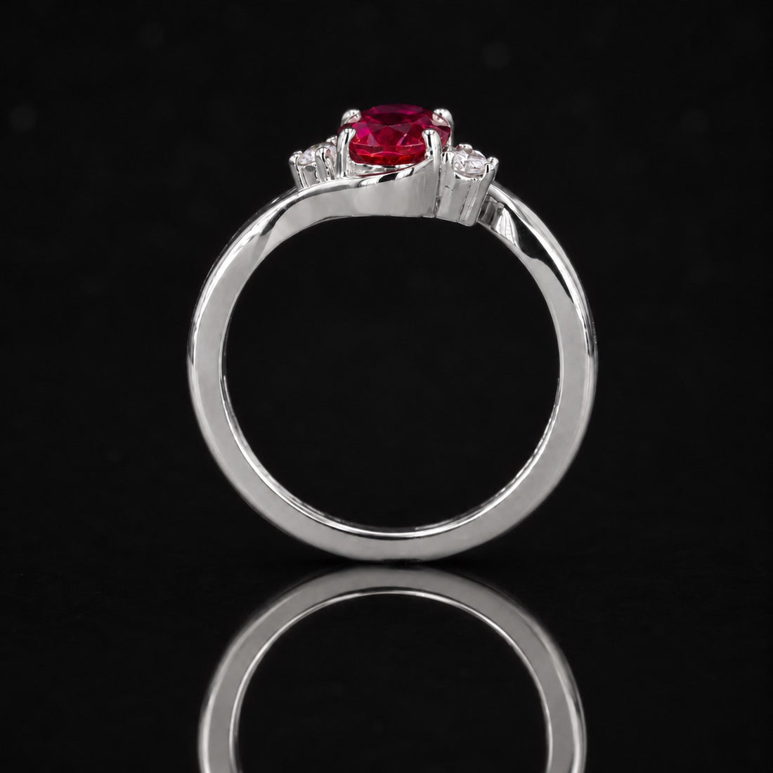 The Briar in 14K white gold, view 3