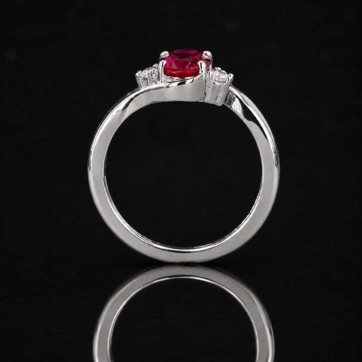 The Briar in 14K white gold, view 3