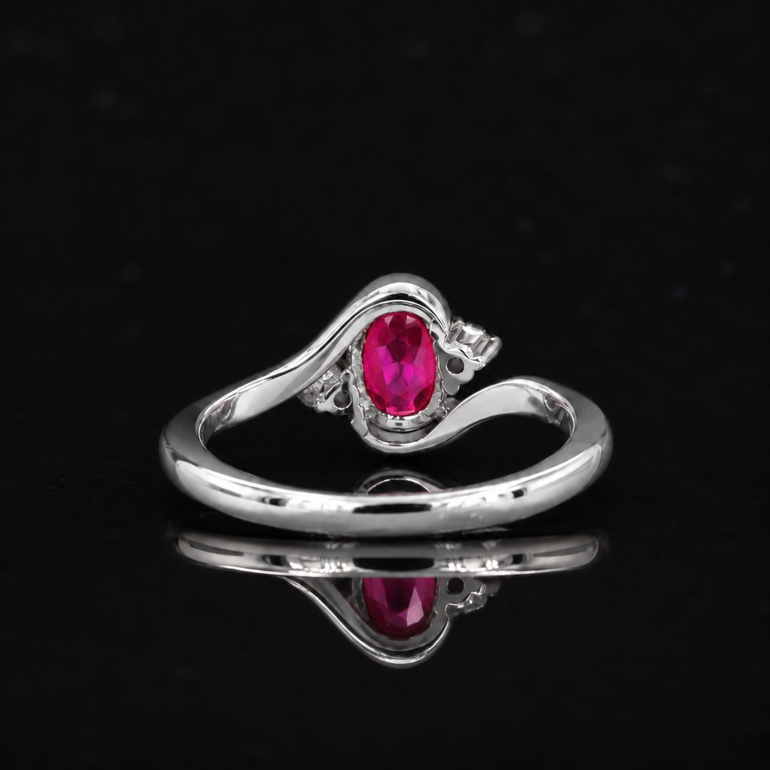 The Briar in 14K white gold, view 4