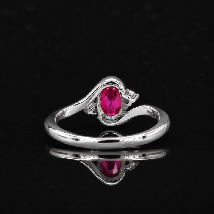The Briar in 14K white gold, view 4