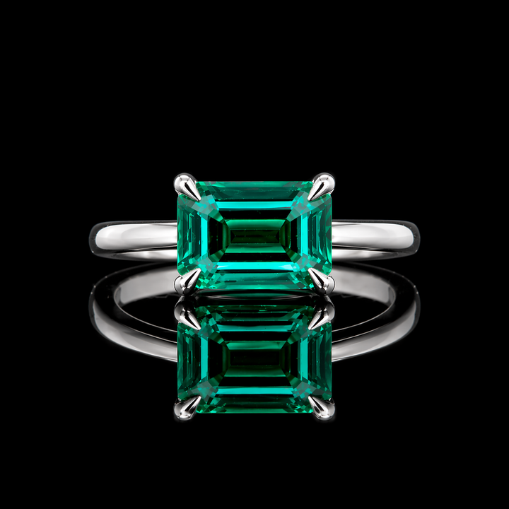 The Linea — Emerald Ring