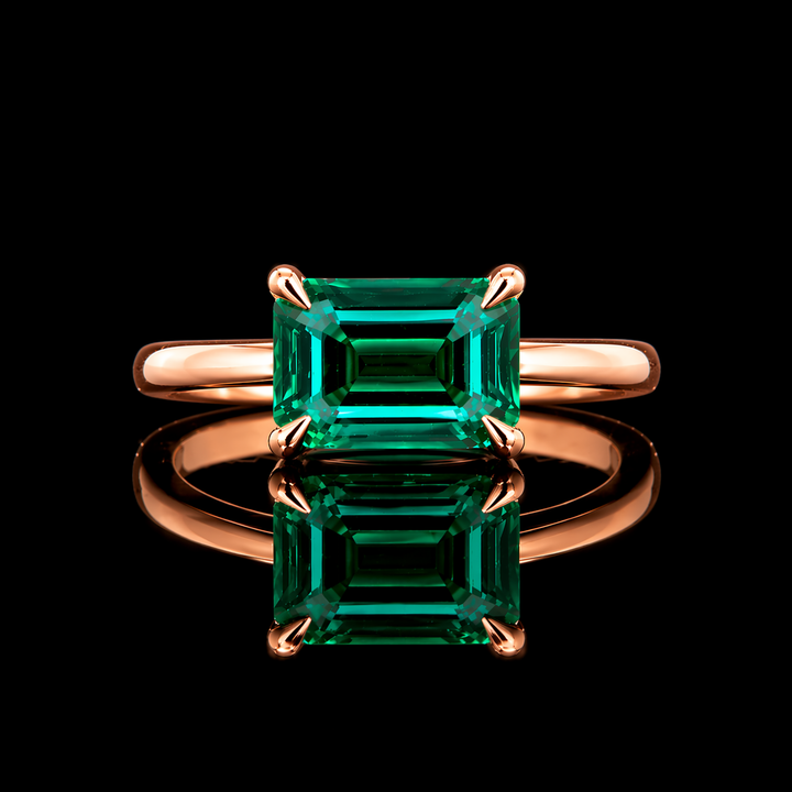 The Linea — Emerald Ring