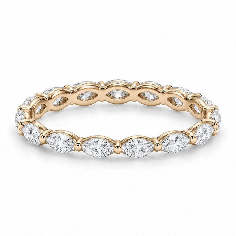 Marquise Lab-Grown Diamond Eternity Band (2–3ctw)