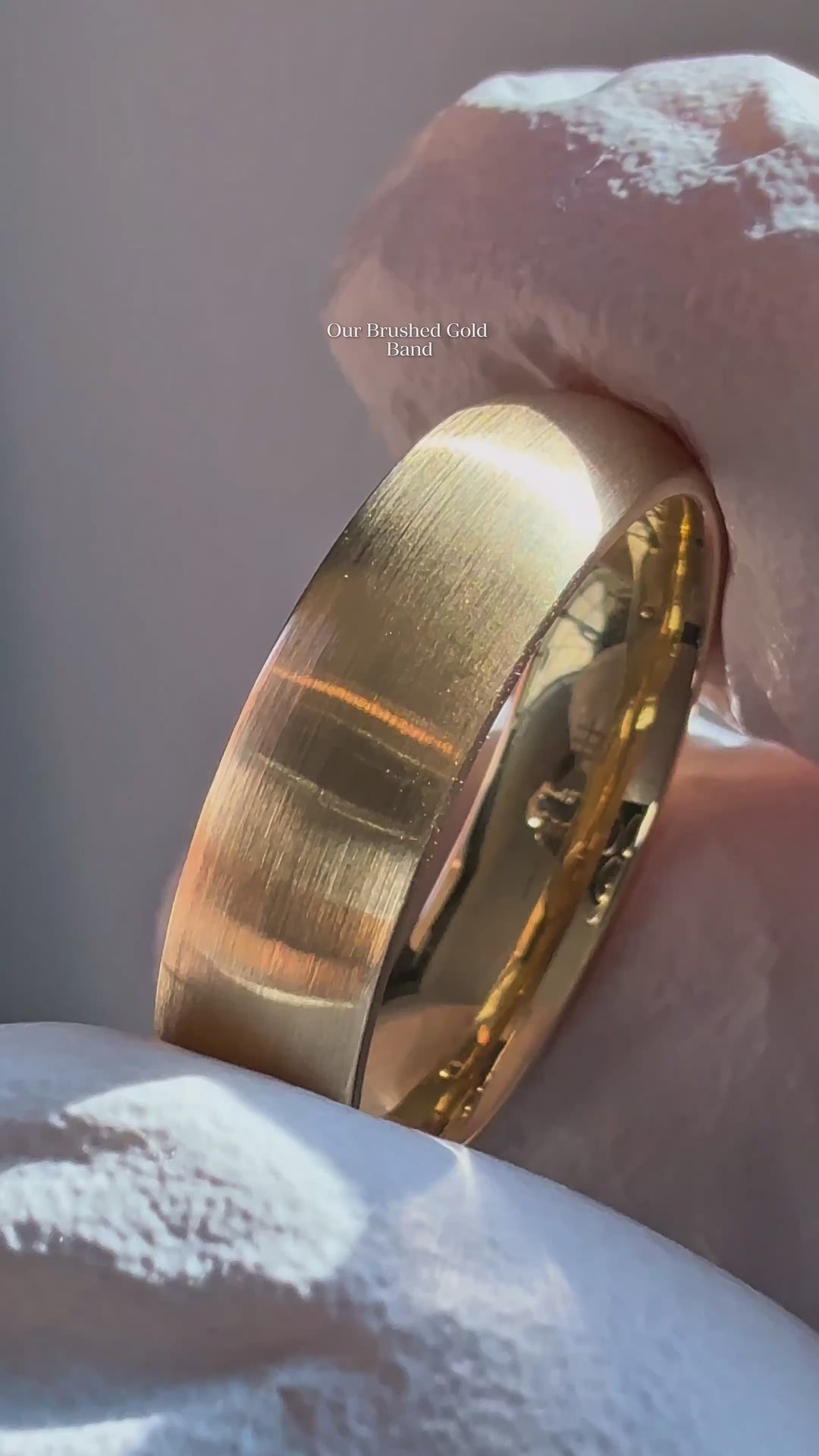 Classic Brushed Wedding Band (5mm)