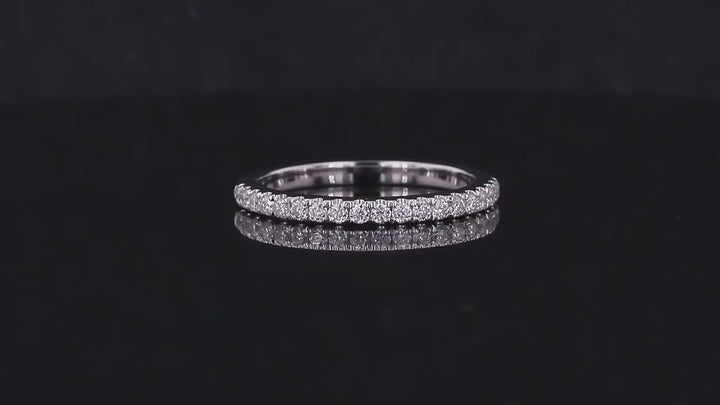 Moissanite Eternity Rings in 14K Solid Gold