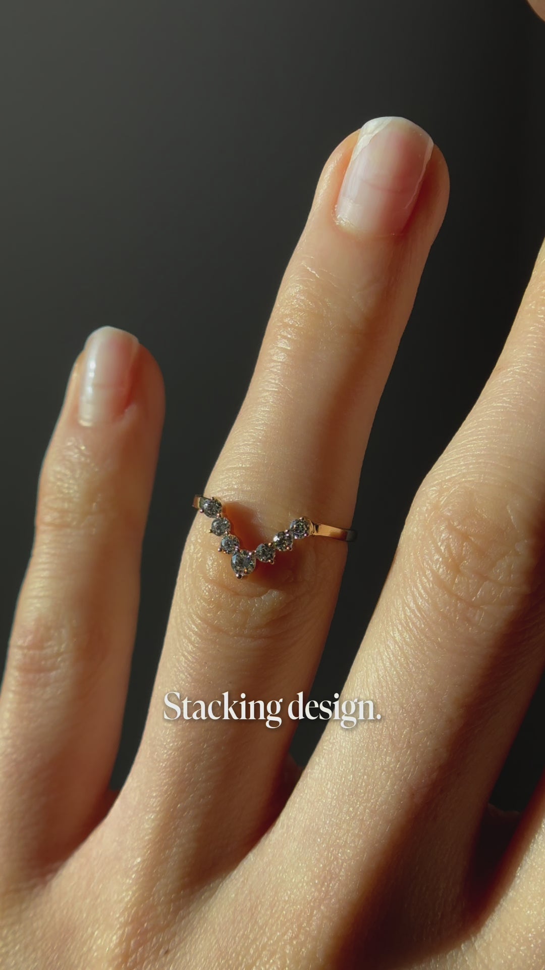 8x8mm, 2.20ct Princess Lab-Grown Colombian Emerald with Twisted-Pavé Band Ring with Two Stacking Diamond Rings in 14K Yellow Gold