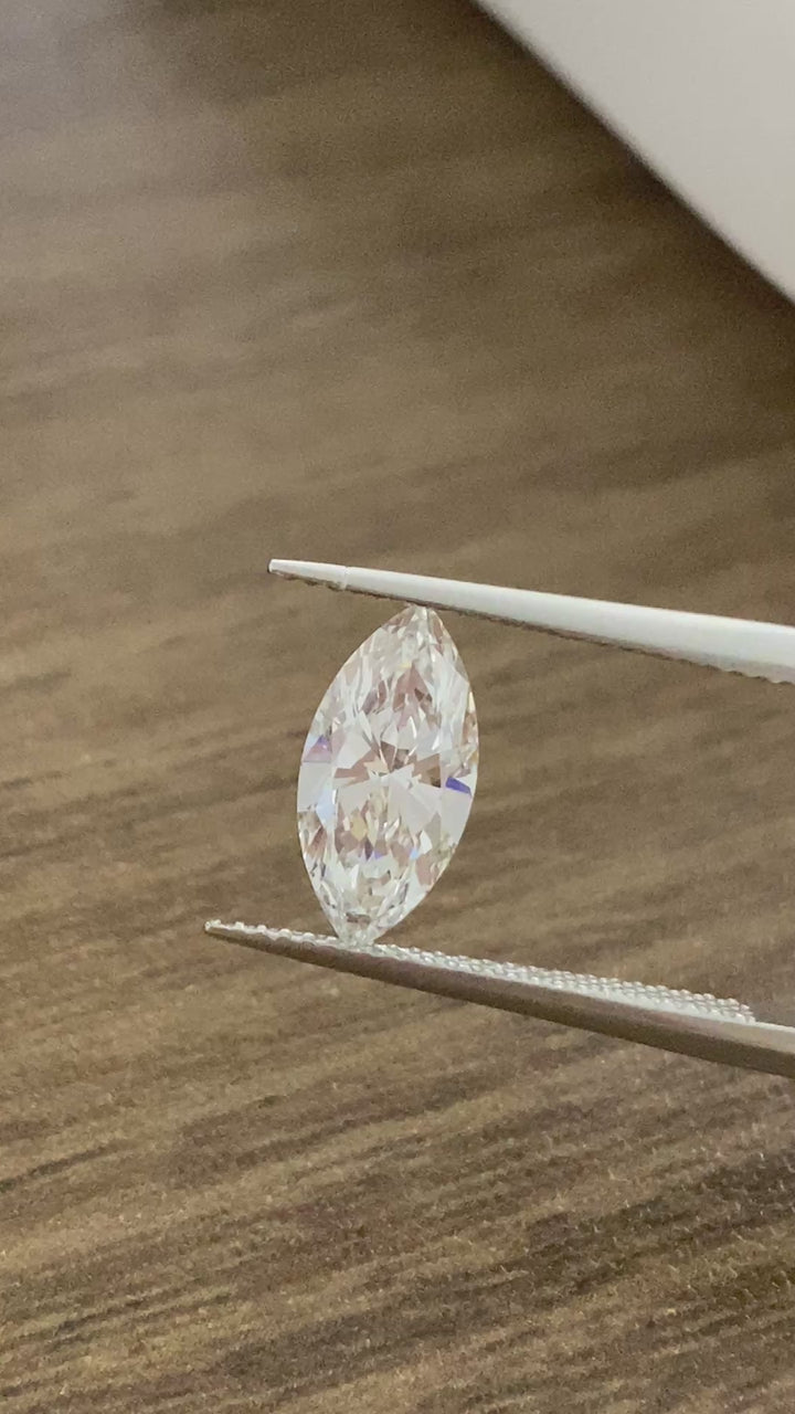 10% Design Deposit — 1.55ct Marquise Custom Ring (14K Yellow Gold) — Napoleon